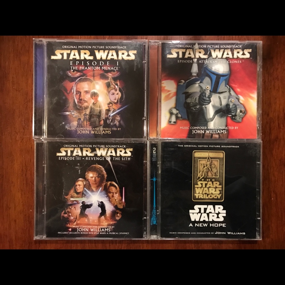 Star Wars I-IV & Rogue One Soundtracks